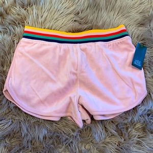 Velour Casual Shorts